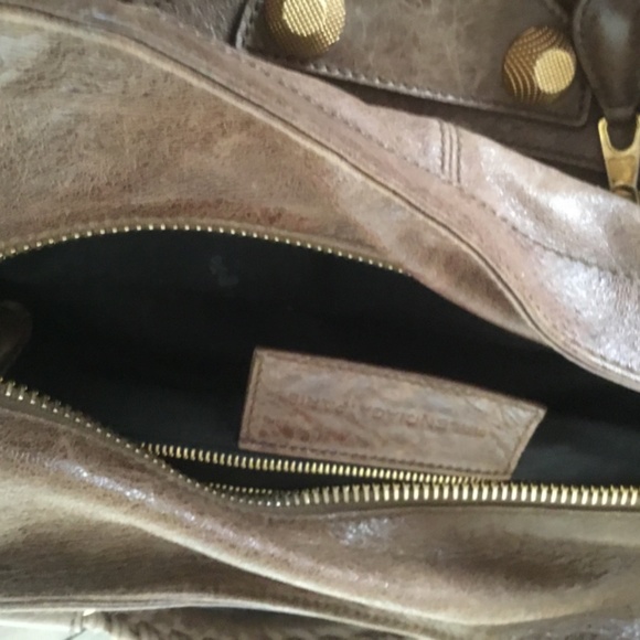 Balenciaga Brown bag with gold hardware - Picture 5 of 8